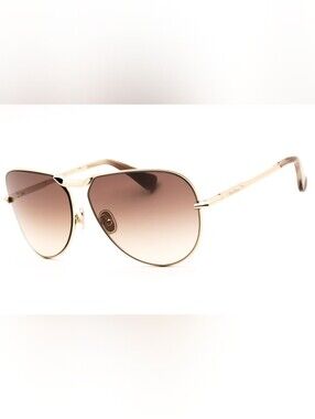 Max Mara MM0134, Woman's Sunglasses, Size 59X13X125, Metal